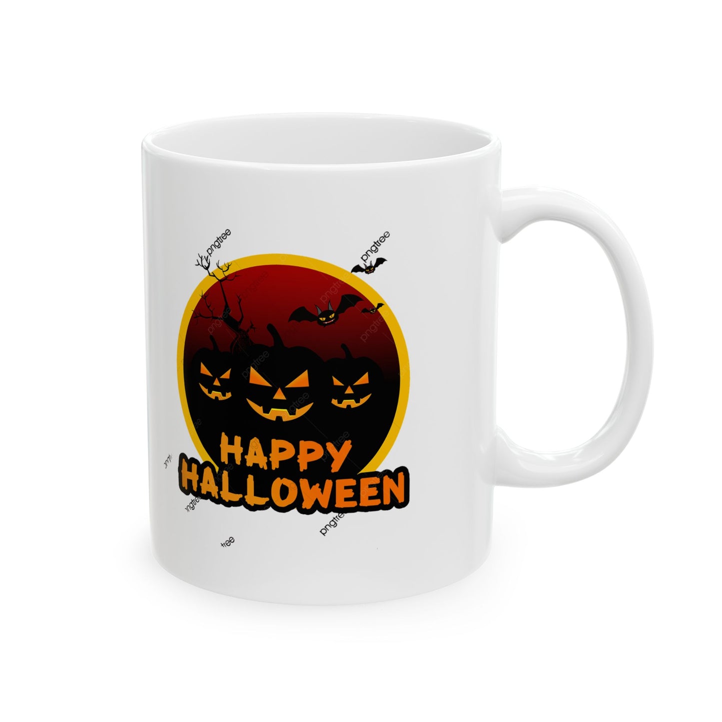 Spooky Halloween Ceramic Mug - Perfect for Coffee Lovers, Halloween Gifts, Holiday Decor, Pumpkin Spice, Witchy Vibes