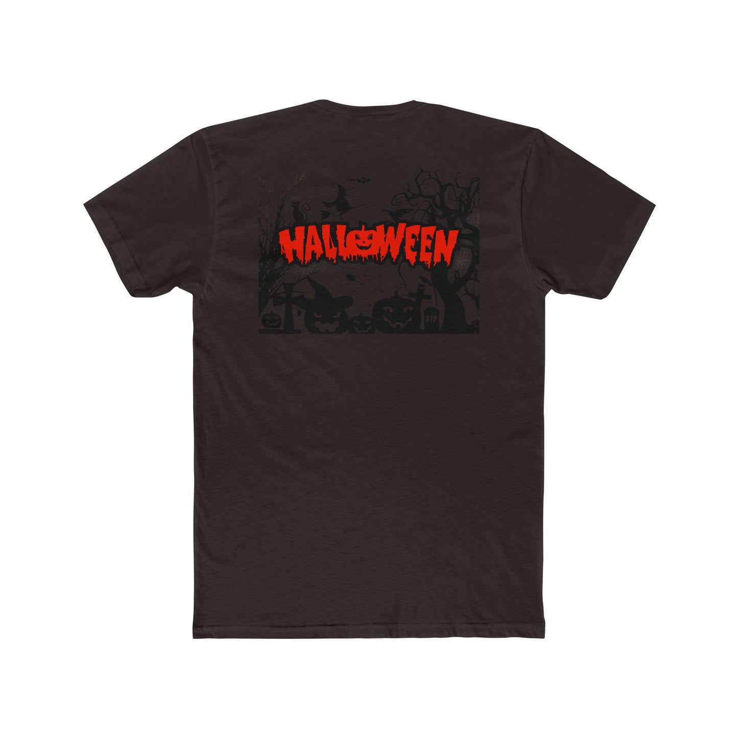 Halloween Graphic Tee, Unisex Cotton T-Shirt, Spooky Season Shirt, Halloween Outfit, Fall Fashion
