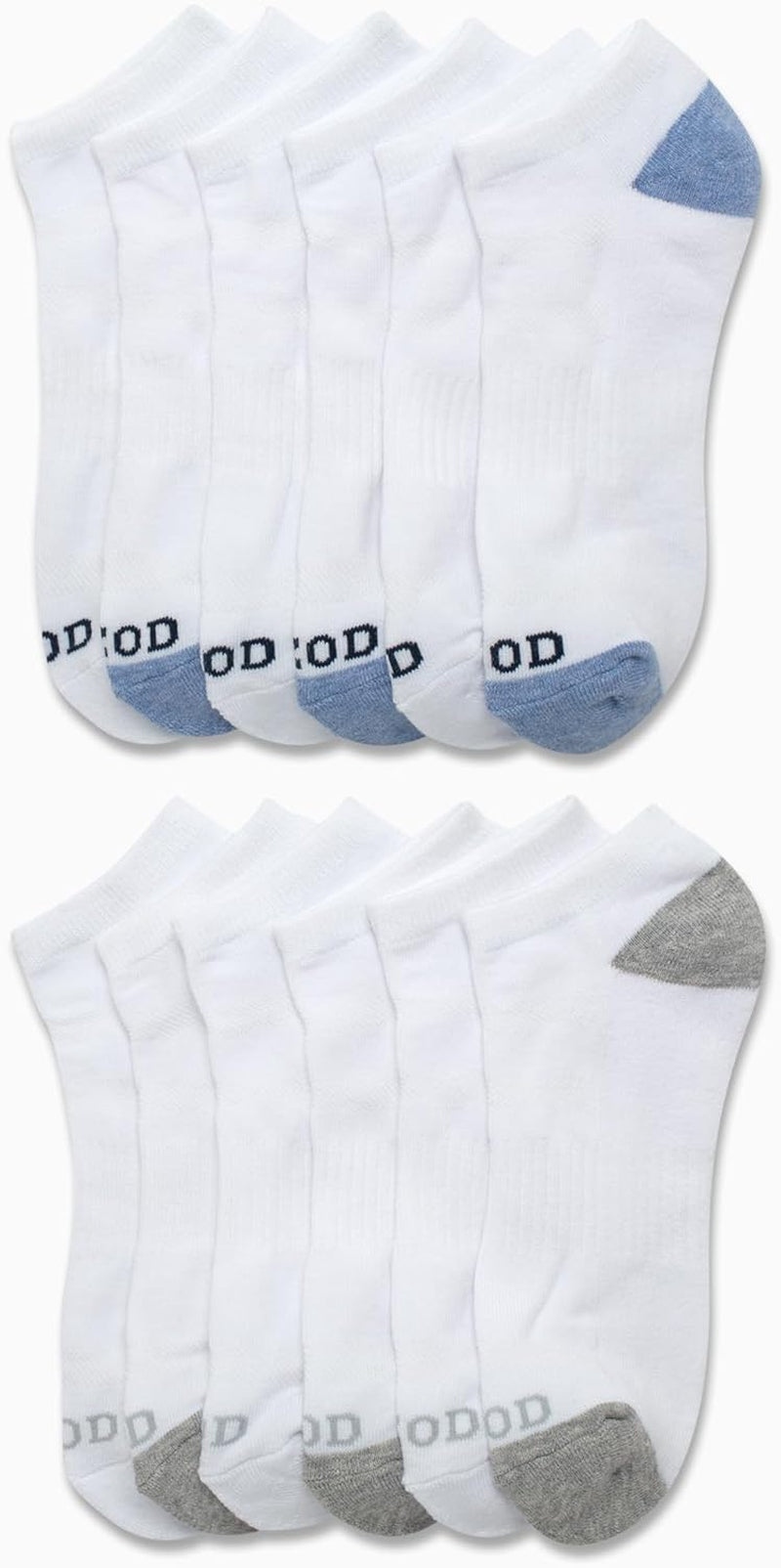 Men'S Low Cut Socks - 12 Pack Athletic No Show Socks for Men (6-12.5)