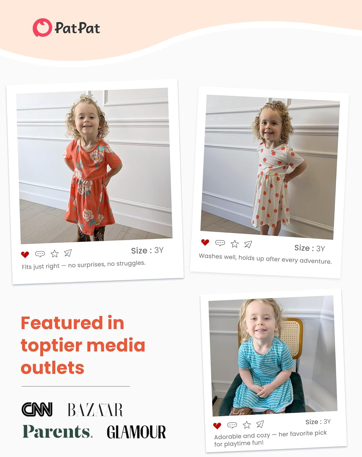 Toddler Girl Floral Skater Multipack Dresses 3-Pack Polka Dots Short Sleeve Priness A-Line Dress