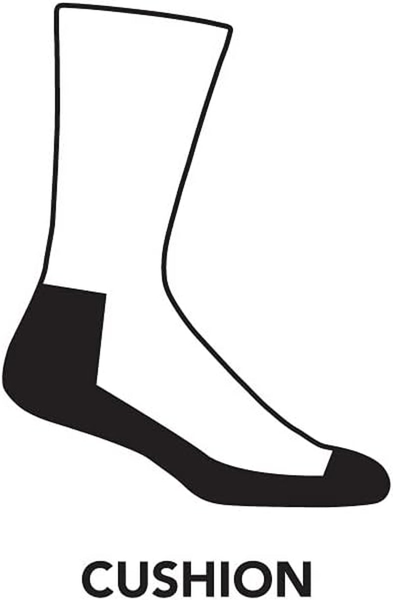 Men'S Spey Fly Crew Lightweight with Cushion Lifestyle Sock (Style 6085) -