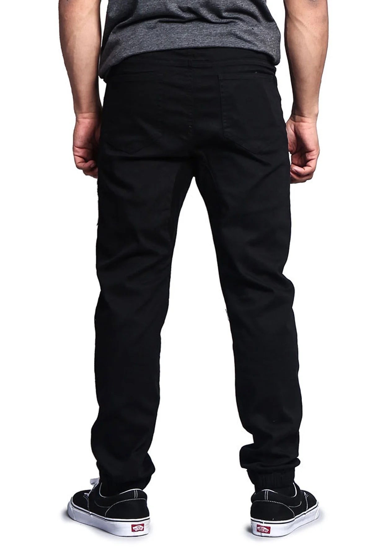 Men'S Drop Crotch Stretch Jogger Twill Pants, up to 5X