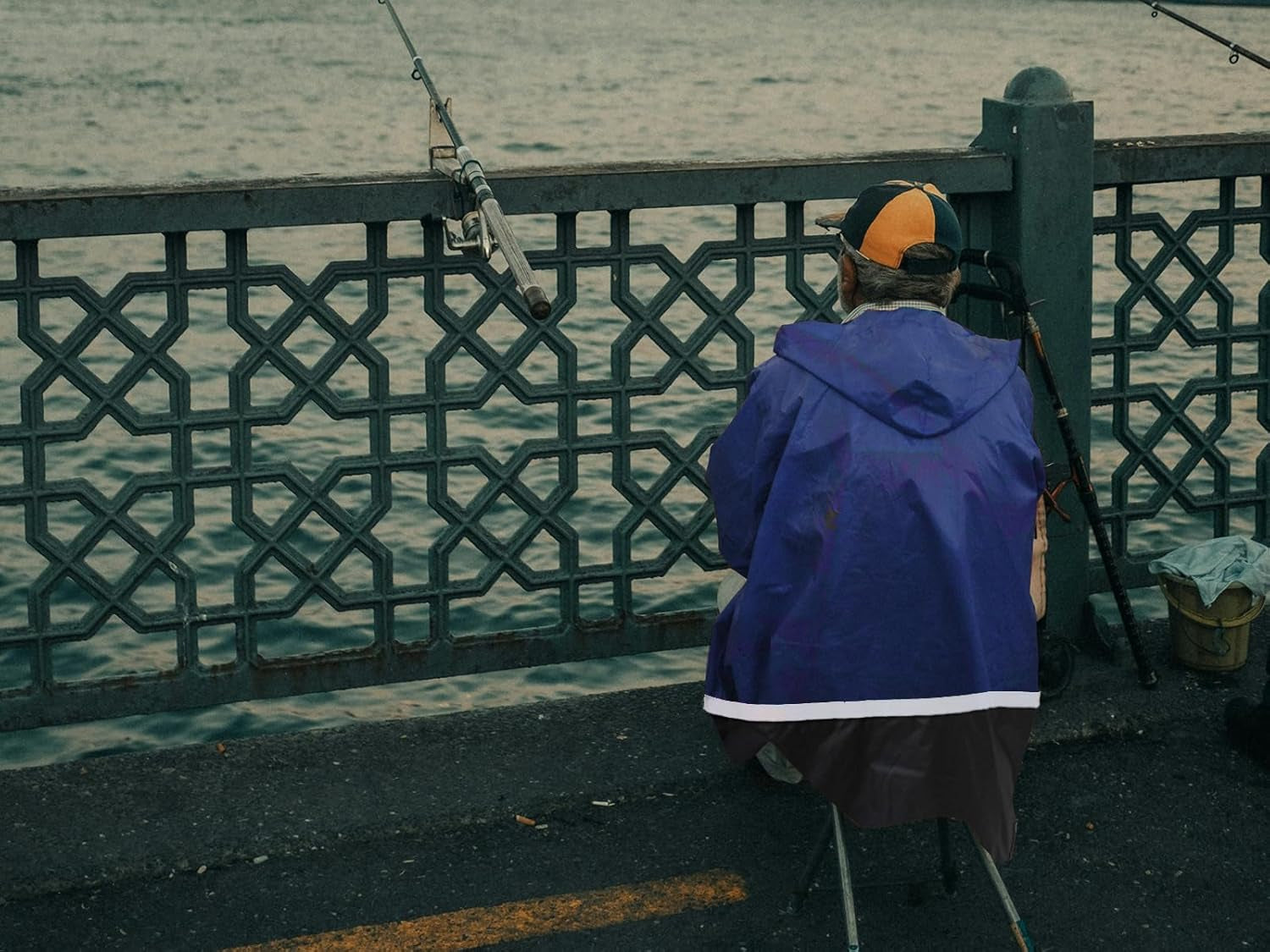 Rain Suits for Men Women Waterproof Hi-Vis Rain Gear Durable Oxford Rain Jacket Coat with Pants