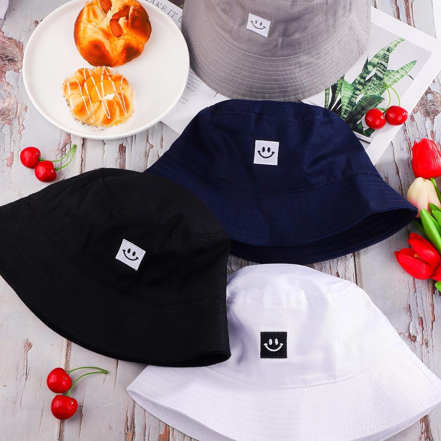 Summer Travel Bucket Beach Sun Hat Packable Fisherman Hats Summer Cap Outdoor Cap for Women Men