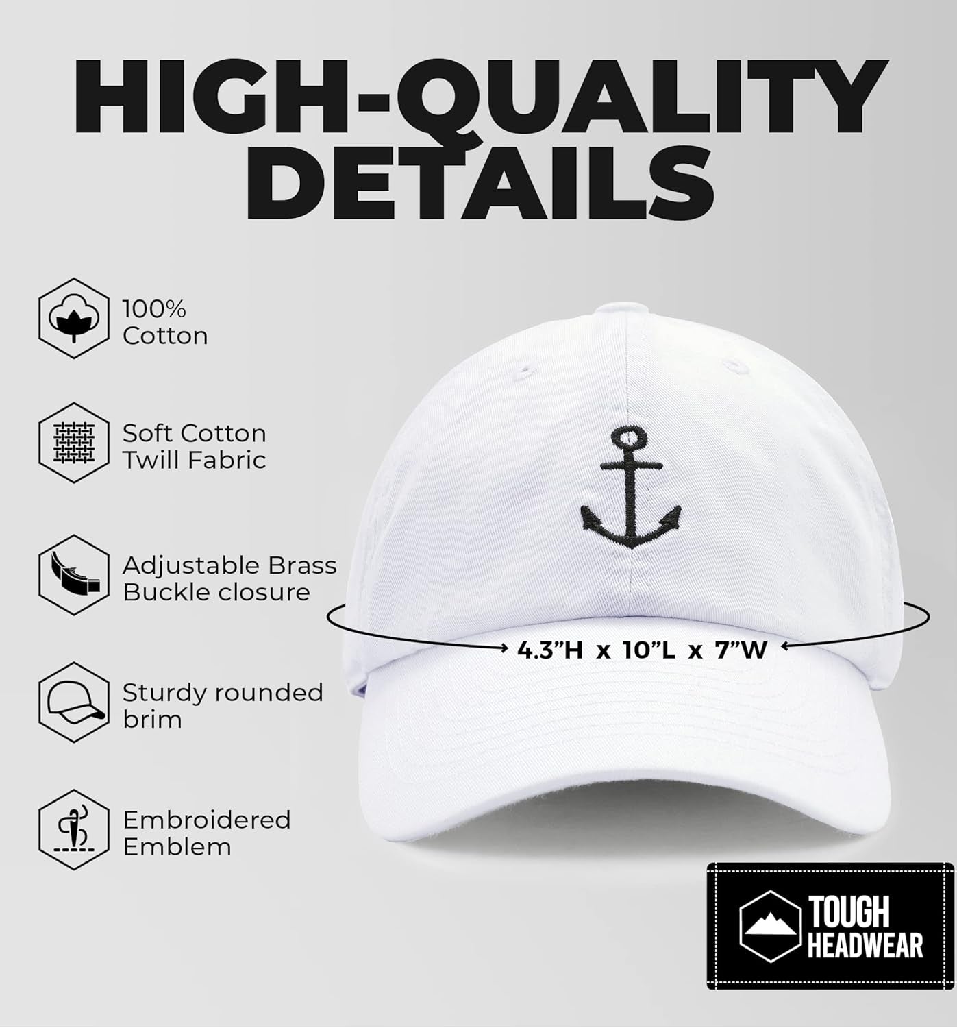 Baseball Cap Dad Hat - Women’S & Men’S Baseball Caps Dad Hats for Men 90S, Dad Cap Baseball Cap for Women