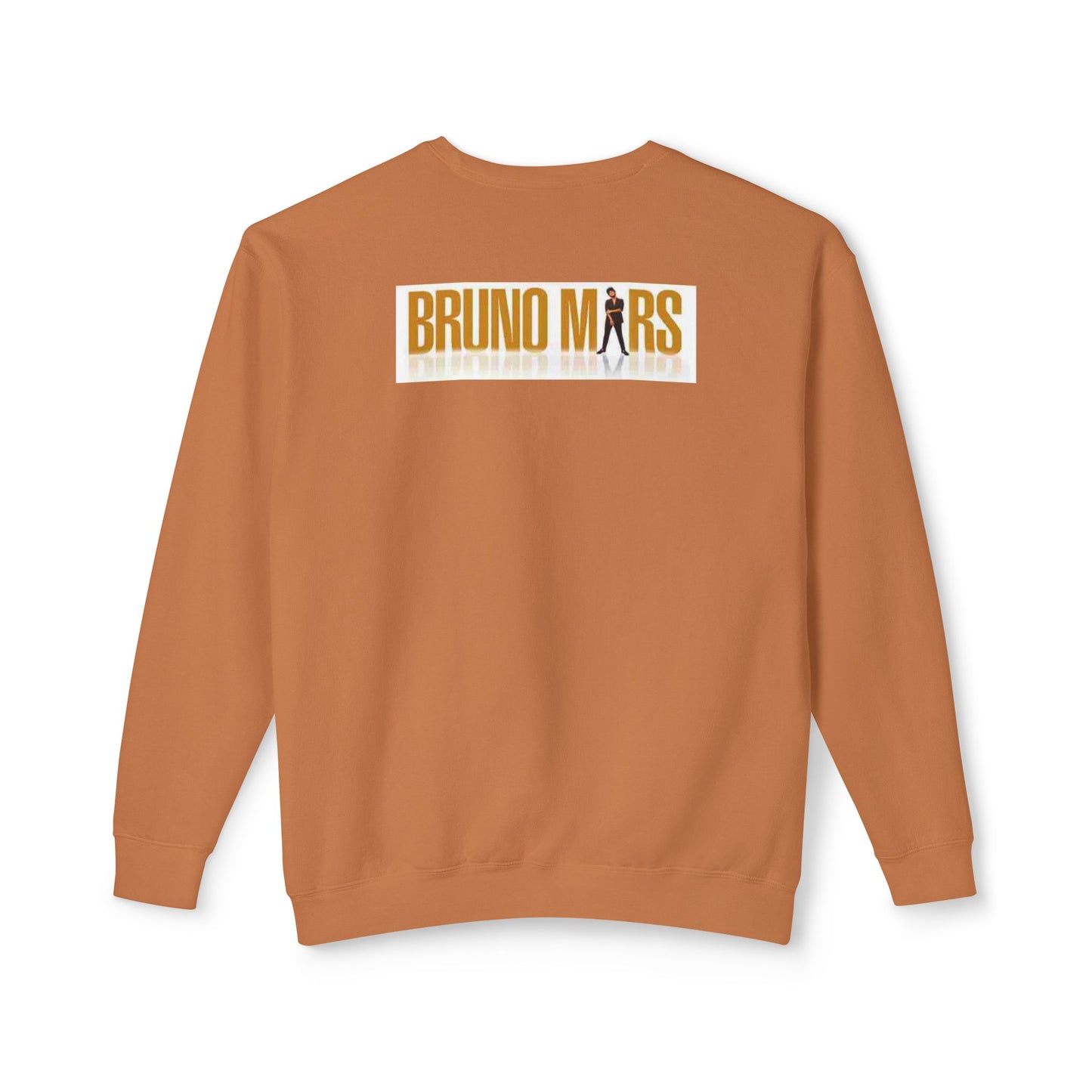 Bruno Mars Inspired Unisex Lightweight Crewneck Sweatshirt - Music Lover Gift, Casual Wear, Concert Outfit, Fan Merchandise, Trendy Apparel