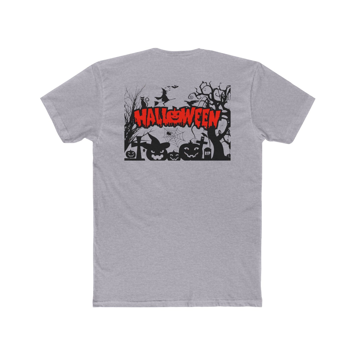 Halloween Graphic Tee, Unisex Cotton T-Shirt, Spooky Season Shirt, Halloween Outfit, Fall Fashion