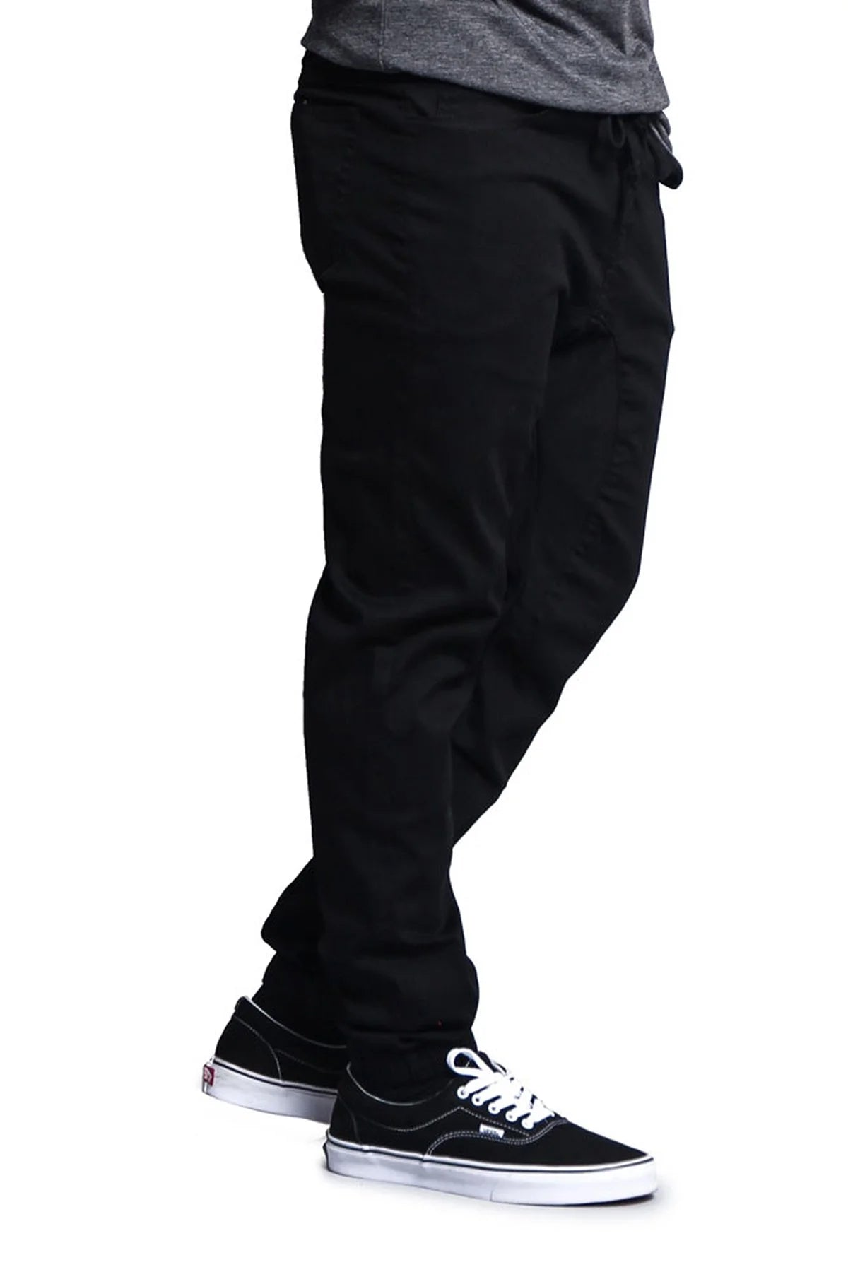 Men'S Drop Crotch Stretch Jogger Twill Pants, up to 5X