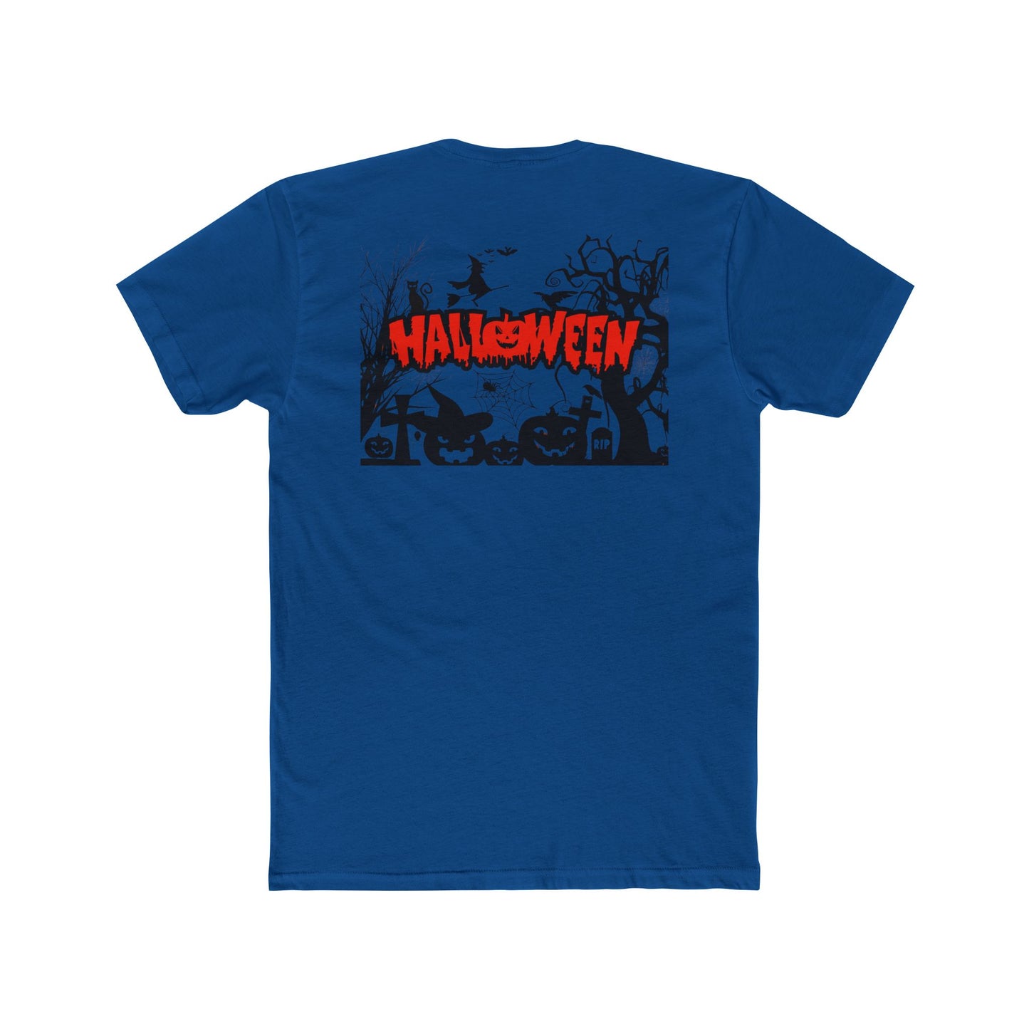 Halloween Graphic Tee, Unisex Cotton T-Shirt, Spooky Season Shirt, Halloween Outfit, Fall Fashion