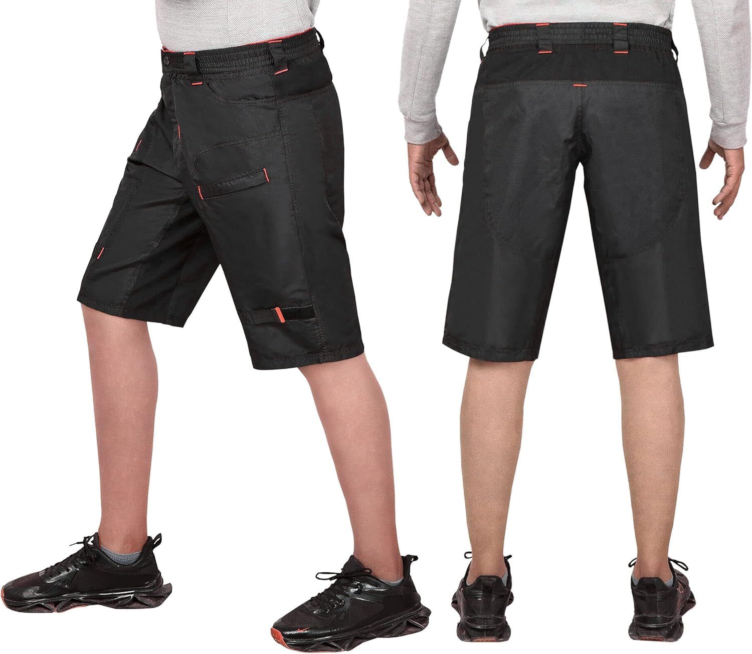 The Single Tracker-Mountain Bike Cargo Shorts, with G-Tex Padded Undershorts