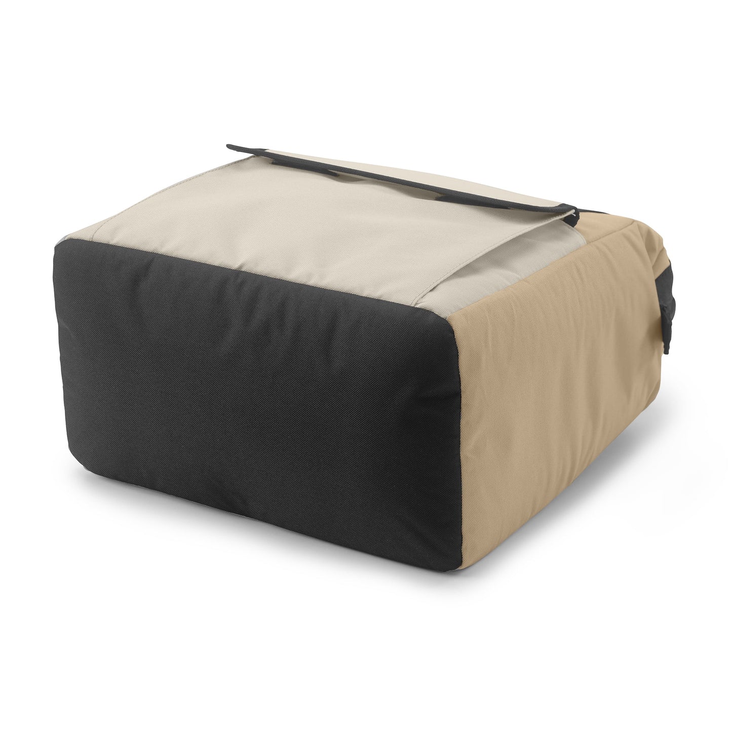 (8 Pack) 24 Can Wide Mouth Soft Cooler Tote, Tan, 16.9 Quart Volume Capacity