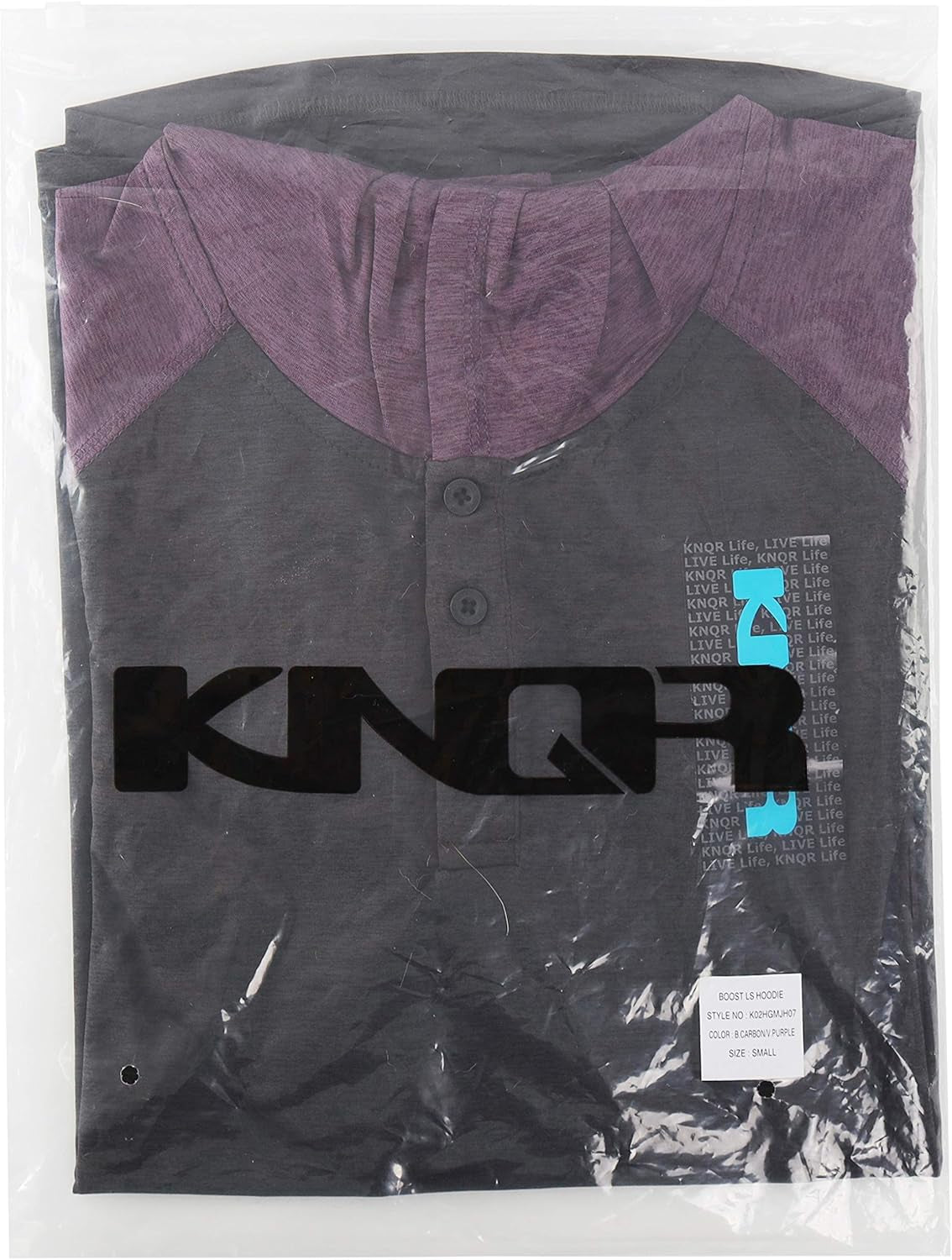 Men'S Performance Long Sleeve Quick Dry Tagless Athletic Hooded Active Running Workout Henley Shirts