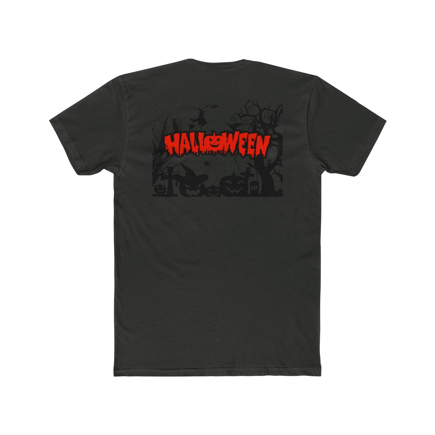Halloween Graphic Tee, Unisex Cotton T-Shirt, Spooky Season Shirt, Halloween Outfit, Fall Fashion