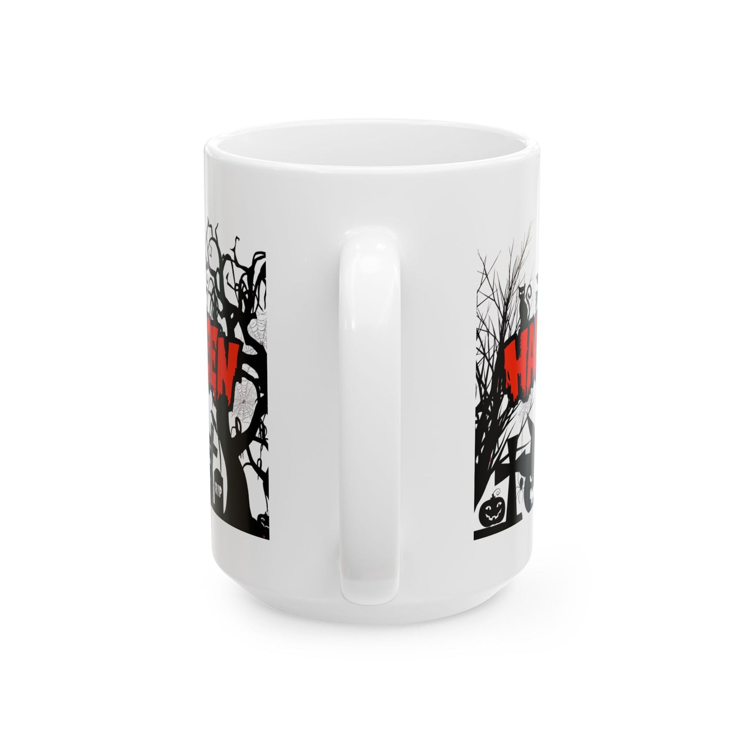 Spooktacular Halloween Ceramic Mug, Halloween Decor, Trick-or-Treat Gift, Coffee Cup, Autumn Vibes, Pumpkin Lovers