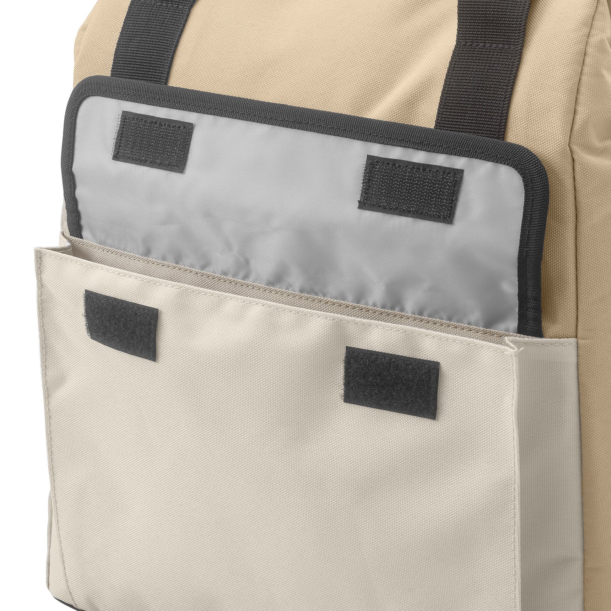 (8 Pack)  24 Can Wide Mouth Soft Cooler Tote, Tan, 16.9 Quart Volume Capacity