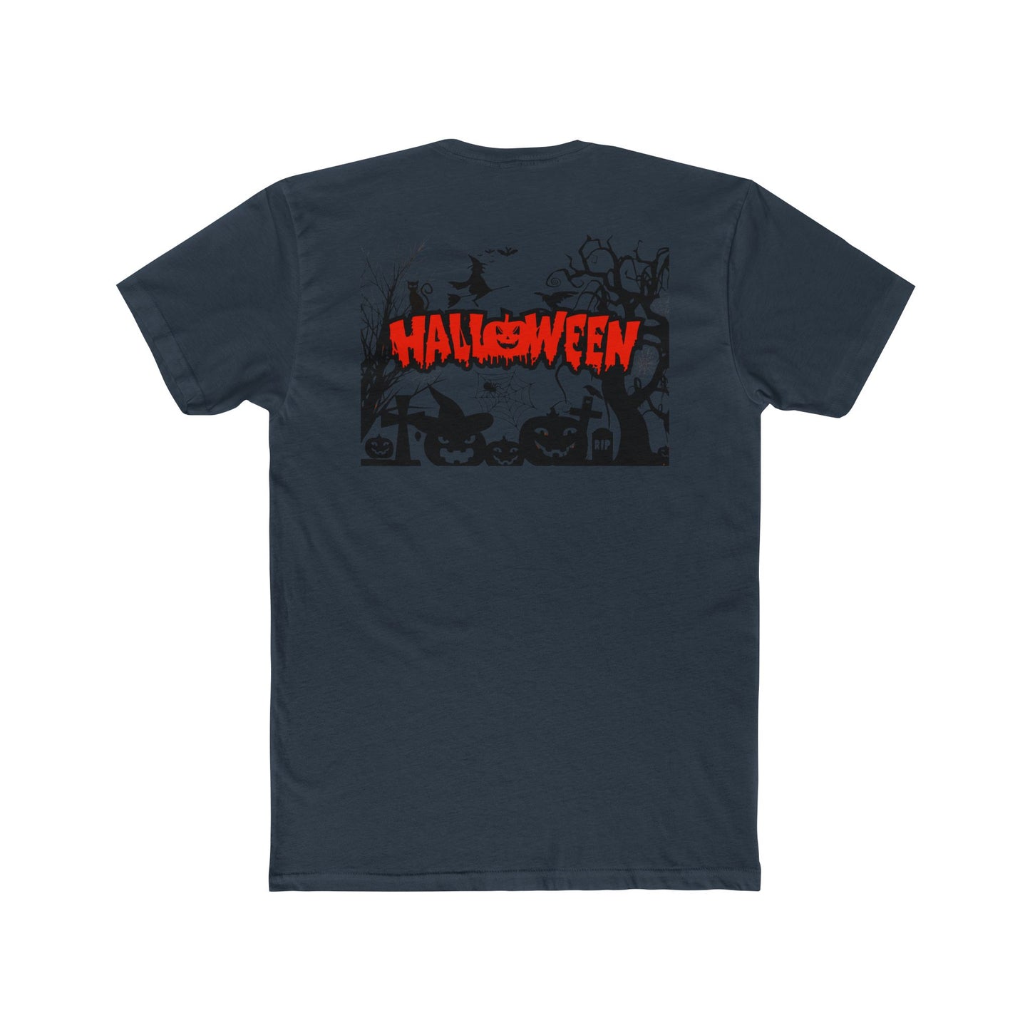 Halloween Graphic Tee, Unisex Cotton T-Shirt, Spooky Season Shirt, Halloween Outfit, Fall Fashion