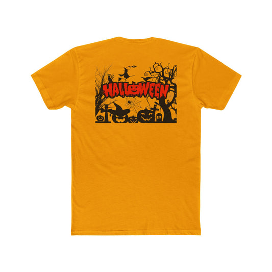 Halloween Graphic Tee, Unisex Cotton T-Shirt, Spooky Season Shirt, Halloween Outfit, Fall Fashion