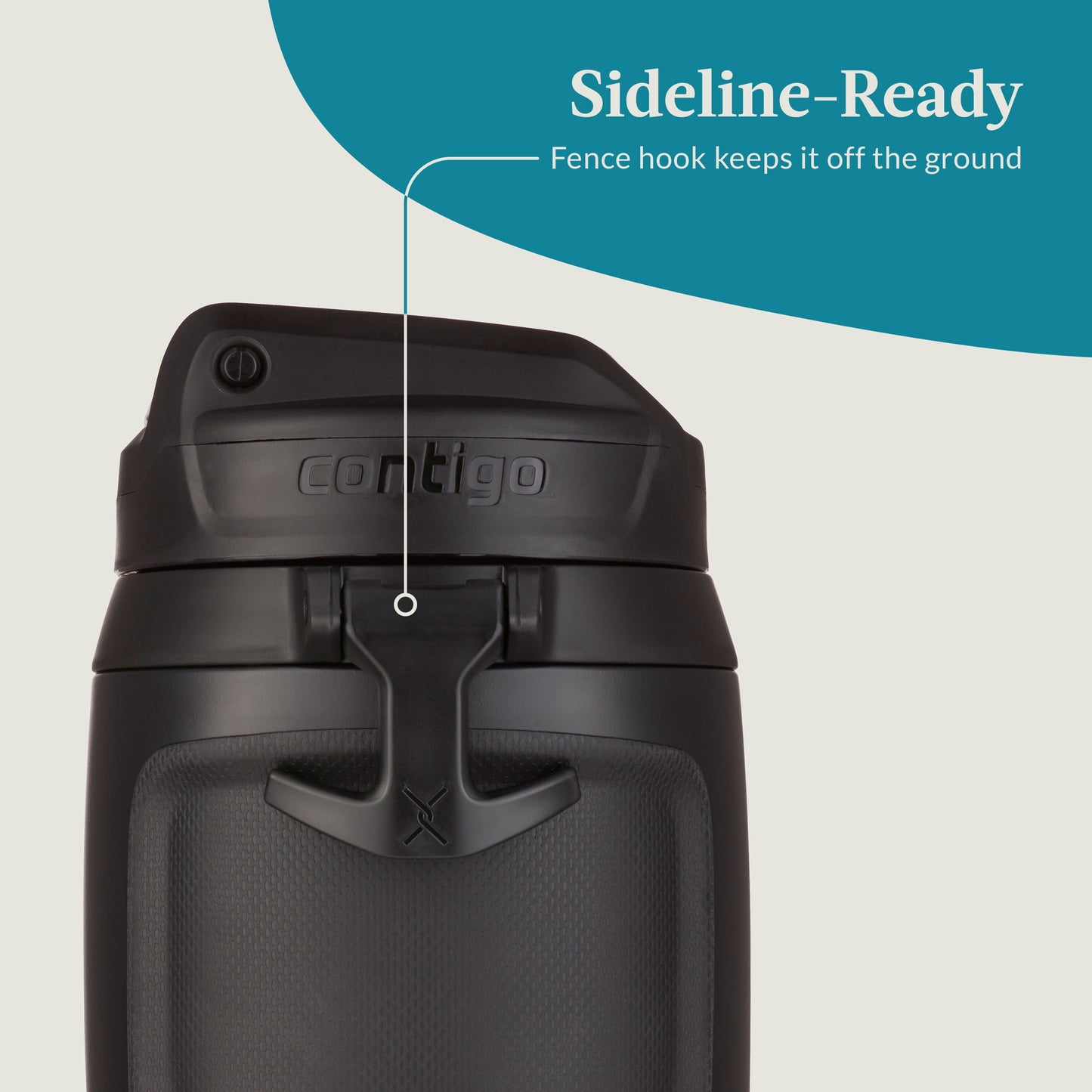 Fit Water Jug with AUTOSPOUT Lid, 64 Fluid Ounces