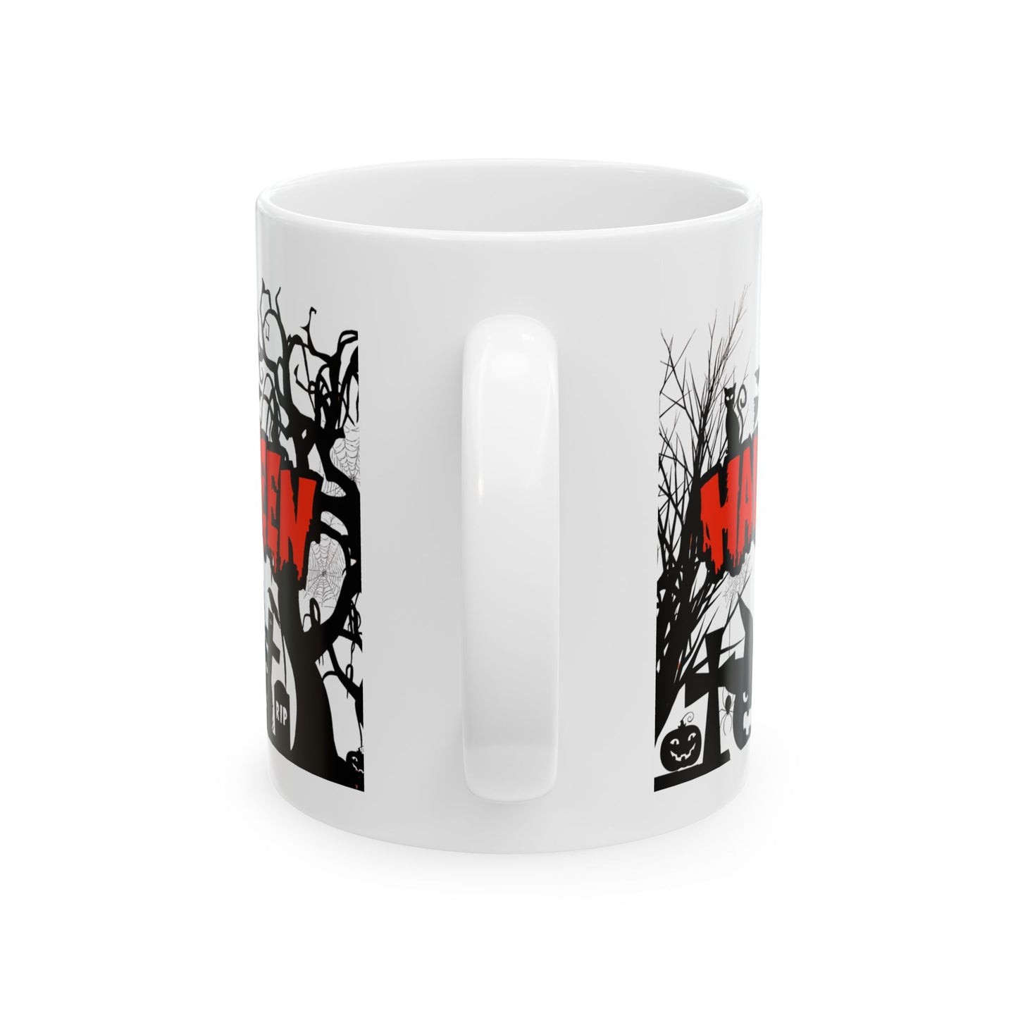 Spooktacular Halloween Ceramic Mug, Halloween Decor, Trick-or-Treat Gift, Coffee Cup, Autumn Vibes, Pumpkin Lovers