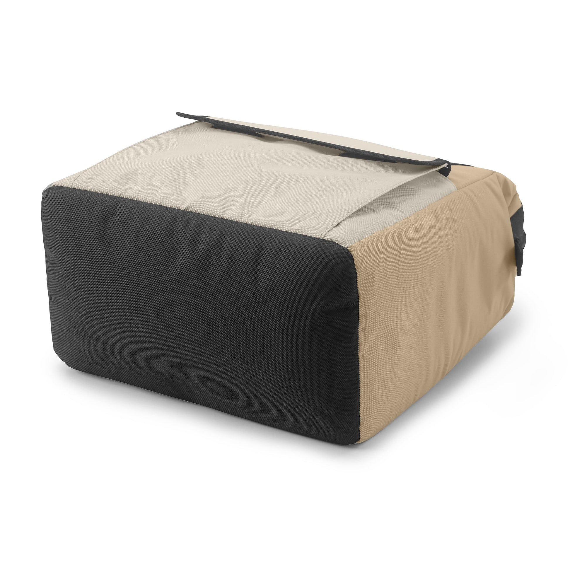 (8 Pack)  24 Can Wide Mouth Soft Cooler Tote, Tan, 16.9 Quart Volume Capacity